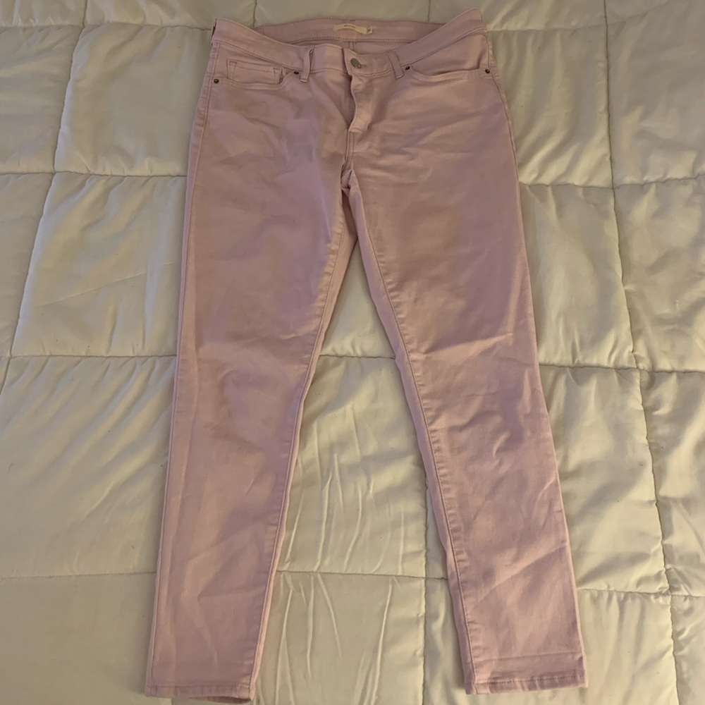Light Pink/Purple Levi’s Skinny Jeans